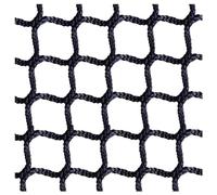 ROSEEONNE Red de Seguridad de Cuerda Negra, poliéster, for barandillas de escaleras, Balcones y Vallas. Red Protectora sin Nudos for Deportes. Red Cuerda(4 * 4m)