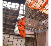 ROSEEONNE Red de Seguridad for Parques Infantiles, Red de Escalada Resistente for niños, Redes for Casas en los árboles, Entrenamiento de obstáculos Red Cuerda(1 * 5m)