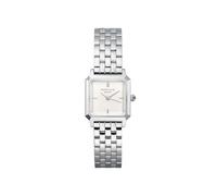 Rosefield Correa de acero plateado con esfera blanca Boxelle, BWSSS-B02, plateado