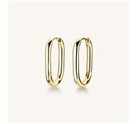 Rosefield Jewellery Grandes Aros Ovalados De Acero Inoxidable eelJEOLG-J567