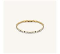 Rosefield Jewellery Pulsera De Tenis Blanca Chapada En Oro JBTWG-J1035 Relojes