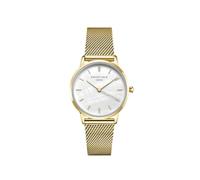 Rosefield Montre Femme Pearl Edit Maille milanaise dorée