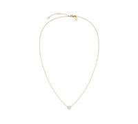 Rosefield Mujer Acero Inoxidable Collar Diamond Corazón
