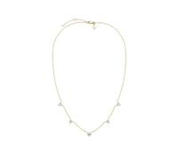Rosefield Mujer Acero Inoxidable Collar Fila Corazones