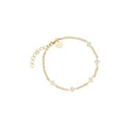 Rosefield Mujer Acero Inoxidable Pulsera Lúdico Cristal Princess