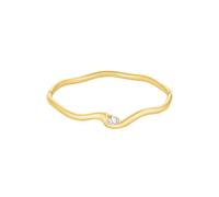 Rosefield Pulsera para mujer de acero inoxidable 316L, oro de 14 quilates, pulsera para mujer, pulsera de pulsera, brazalete inoxidable, chapado en oro, Acero inoxidable