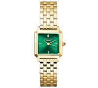 Rosefield - Boxelle Emerald Gold - Reloj para mujer, Oro y esmeralda, talla única, pulsera