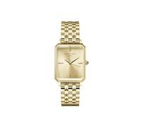 Rosefield Octagon Champagne con esfera champán y caja de oro de 23 x 29 mm OCGSG-O65 de acero inoxidable, Oro y champán, Standard, Lujo moderno