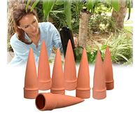 RoseFlower 8 pcs Sistema de Riego Automático Kit,Ajustable Piezas Riego por Ggoteo Spike Sistema de Irrigación para Jardín para jardín, hogar, Interior y Exterior#Cono