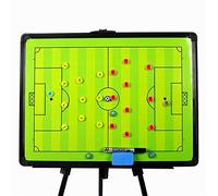RoseFlower Carpeta Táctica de Futbol, Carpeta Pizarra Táctica de Entrenamiento Entrenador Magnéticas de Fútbol con Imanes, Lapiceros y Borrador (Tamaño: 60 x 45 cm)