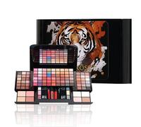 RoseFlower Kit Maquillaje Mujer, Paleta Maquillaje, Set de Maquillaje Profesional Estuche de Belleza Multifuncional Set de Maquillaje Portátil de Viaje con Sombras de ojos Colorete Lentejuelas