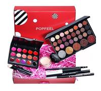 RoseFlower Kits de Maquillaje, Juego de Maquillaje Profesional, Todo en uno Juego de Maquillaje, Completo Set Regalo Sombras de Ojos, lápiz Labial, Kit de Cosméticos para Niñas Mujeres