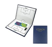 RoseFlower Pizarra Futbol Entrenador, Carpeta Táctica Magnéticas Plegable para Deportes Entrenamiento de Fútbol - Football Coach Board con Imanes, Lapiceros y Borrador para Estrategia Competencia #5