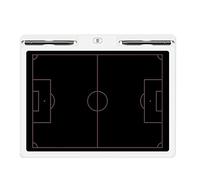 RoseFlower Pizarra Futbol Entrenador Electrónico, LCD Digital Carpeta Táctica para Entrenamiento de Fútbol Entrenadores - Football Coach Board con Lápiz óptico para Estrategia Competencia