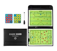 RoseFlower Pizarra Magnetica Futbol, Pizarra Futbol Entrenador, Tablero de Tácticas de Fútbol con Imanes y Lapiceros, Carpeta Táctica Magnéticas de Futbol para Entrenadores y Arbitros