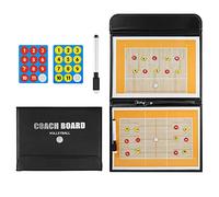 RoseFlower Pizarra Voleibol Entrenador, Pizarra Voleibol con Imanes Lapiceros, Carpeta Tactica Voleibol Magnetica, Pizarra Magnetica Voleibol, Tablero Tactica Voleibol para Entrenadores y Arbitros
