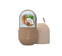 RoseFlower Rodillo de hielo facial, Ice Roller para cara y ojos, Cubo de hielo para eliminar la hinchazón, reducir los poros, reparar quemaduras solares, masaje facial Gua Sha, Marrón