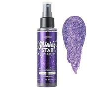 RoseFlower Spray Purpurina Brillante Para Pelo y Cuerpo, Brillo Corporal de Festival, Maquillaje de Hadas, Ropa