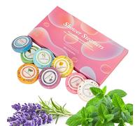 RoseFlower Vaporizadores de Ducha Aromáticas, Juego de 8 Bombas de Baño Naturales con Lavanda/Mango/Rosa/Abeto/Jazmín, Regalo de Aniversarios de Cumpleaños para Mujeres y Hombres