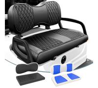 Rosefray Funda de asiento para carrito de golf para Yamaha Drive G29 y Drive2, color negro