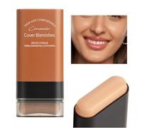 Roseionly Makeup Foundation Stick, 20g de la Base Stick Roseionly Larga Duración, Fundación Coreana Hidratante de Cobertura Completa con Cepillo Incorporado, Borrador de la Fundación Instant Treutor