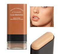 Roseionly Makeup Foundation Stick, 20g de la Base Stick Roseionly Larga Duración, Fundación Coreana Hidratante de Cobertura Completa con Cepillo Incorporado, Borrador de la Fundación Instant Treutor
