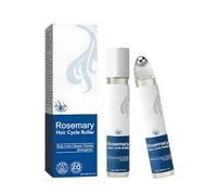 Rosemary Care Strong Hair Essence, Roll-On - Sérum nutritivo hidratante para el cuidado del cuero cabelludo, mejora la suavidad del brillo, textura sedosa, reduce la caída del cabello y la caspa