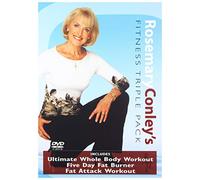 Rosemary Conley - Fitness Triple Pack Box Set: Ultimate Whole Body Workout / Five Day Fat Burner / Fat Attack Workout [Reino Unido] [DVD]