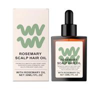 Rosemary Grow Scalp & Hair Oil, 30 ml de aceite para fortalecer el cabello, aceite de reparación de romero para el cabello y el cabelludo, no graso, cuidado fácil, idea de regalo