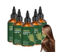 Rosemary Hydrating Hair Oil, Rosemary Argan Hair & Scalp Oil, Nourish | Aceite hidratante herbal para cabello seco, cuidado del cuero cabelludo y bordes, serum para cabello completo y brillante