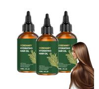 Rosemary Hydrating Hair Oil, Rosemary Argan Hair & Scalp Oil, Nourish | Aceite hidratante herbal para cabello seco, cuidado del cuero cabelludo y bordes, serum para cabello completo y brillante
