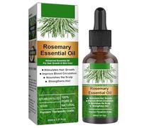 Rosemary Oil,Aceite De Romero Para El Crecimiento Del Cabello 30ml, Aceite Esencial De Romero 100% Puro Para Pestañas, Cejas, Rostro, Cuidado De La Piel, Masaje Corporal
