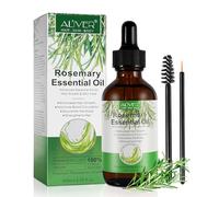 Rosemary Oil for Hair Growth, 100% Puro Rosemary Oil, Aceite Esencial Romero Para el Cabello y la Piel - Estimular el crecimiento del cabello y nutrir el cuero cabelludo seco, 60ml, Mujeres y Hombre