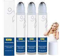Rosemary Suero para Crecimiento del Cabello Roll-on,3pcs Sérum de Romero para el Crecimiento Capilar Roll-on,Sérum para el Crecimiento Capilar,Sérums Bloqueador del Cuero Cabelludo,25ml
