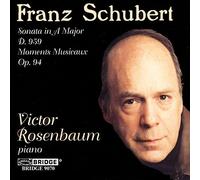 Rosenbaum - Schubert: Late Piano Works