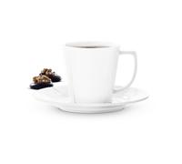 Rosendahl 4 Tazas de café y platillos Grand Cru 26 cl Blanco