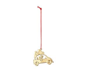 Rosendahl Colgante de Navidad de coche Karen Blixen 6.5 cm Dorado