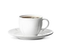 Rosendahl Taza de café y platillo Grand Cru Soft 28 cl Blanco