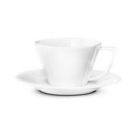 Rosendahl Taza de té y platillo Grand Cru blanco