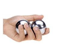 rosenice Bolas de masaje de acero de la palma bolas de baño de salud china ejercicio estrés bolas de palma mensajero 52 mm - 1 par