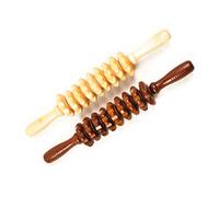 ROSENICE Masajeador de cuerpo Massager de madera del masajeador del vientre massager del rodillo para la mujer 2pcs
