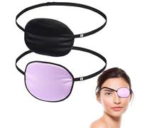 ROSENICE Parche para ojos 2 piezas Parches oculares elásticos de seda Parches perezosos para adultos Lazy Eye Amblyopia Strabismus
