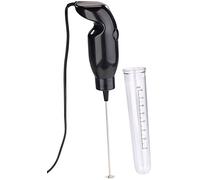 Rosenstein & Söhne Batidoras de mano - Miniquirl: Eléctrico Batidor mini de mano, Accesorio de vaso mezclador, 15 vatios (Frapé Batidora mano, Eléctrico Batidor, Vaporizador leche)