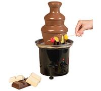 Rosenstein & Söhne Fuentes de chocolate - Fondue de chocolate: Fuente de chocolate con 2 niveles, 275 vatios (fondue, fondue Fuente, Fuente interior)