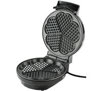 Rosenstein & Söhne Gofreras - Máquina de obleas: Plancha para gofres para gofres de corazón (Plancha, Máquina para hacer antiadherente, Moldes hornear)