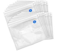 Rosenstein & Söhne HOGAR Y COCINA - bolsa de vacío: 20-pack Bolsas de vacío, 22 cm x 21 cm (bolsa para alimentos, para envasar alimentos al, válvula)