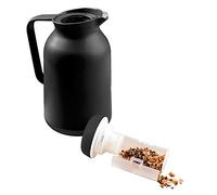 Rosenstein & Söhne HOGAR Y COCINA - Jarra termo: 2en1-jarra de vacío aislante, para café y té, con filtro para té, 1 litro (tetera Con Colador de, tetera compromiso, Inserto tamiz)