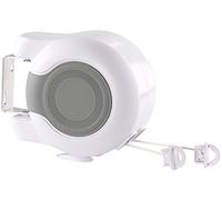 Rosenstein & Söhne HOGAR Y Cocina - tendedero de Pared: Secador de Pared Jumbo con 2 tendederos extraíbles, 2 x 13 m (Extensible para Montaje en, Hotel, Cuerda)