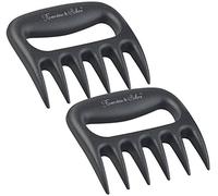 Rosenstein & Söhne Kits de utensilios para barbacoas y ahumadores - Garra de carne: Garras para carne, Para Pulled Pork y mucho más, Plástico resistente al calor, libre de BPA (Tenedor)