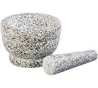 Rosenstein & Söhne Mortero con mano de granito natural Ø 14 cm